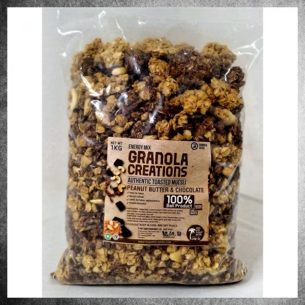 

GRANOLA CREATIONS PEANUT BUTTER AND CHOCOLATE 1KG