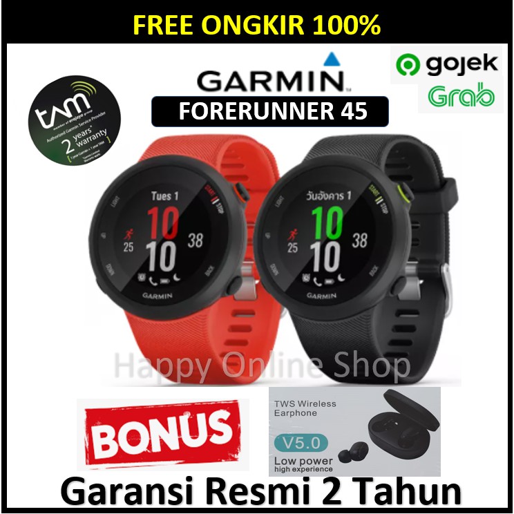 ori jam Garmin Forerunner 45 - Garansi Resmi - Dijamin Original