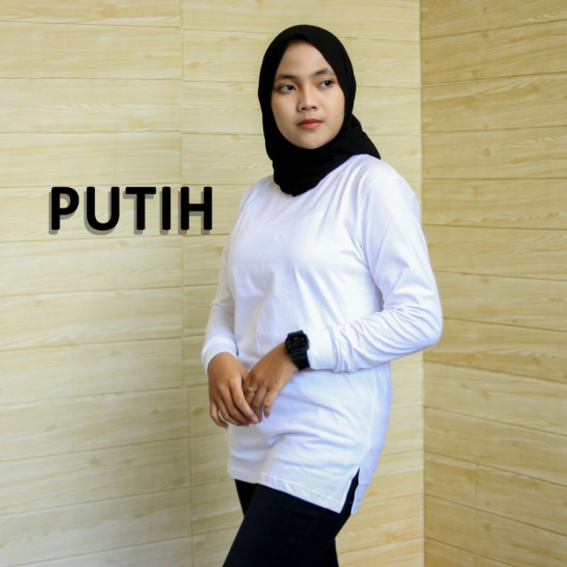 kaos polos wanita catun combet 24s/atasan wanita muslim/catun combet 24s