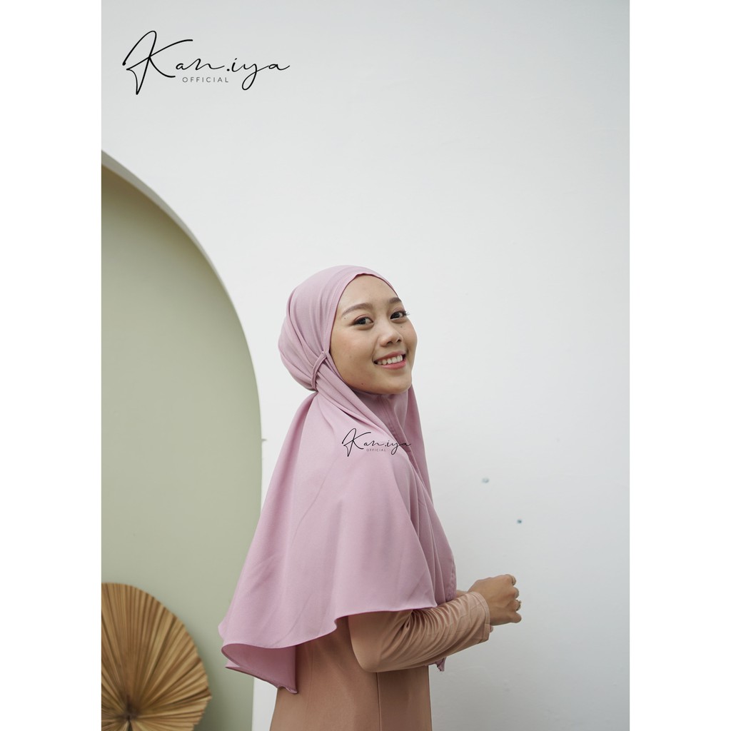 Hijab Bergo Maryam Tali Diamond Premium | Size M By Kaniya