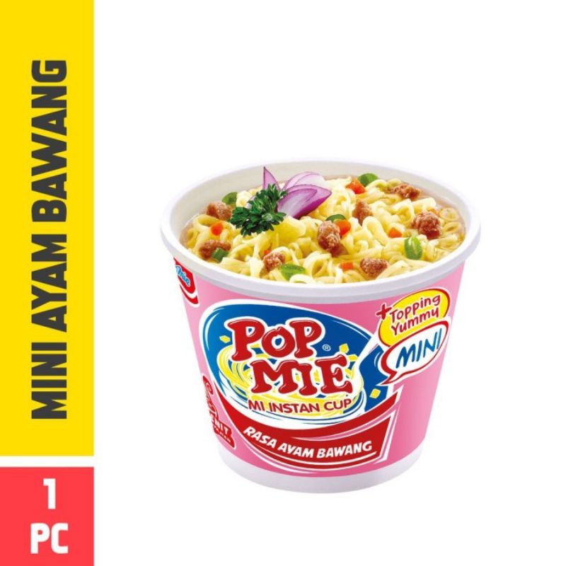 ✨ FSFF ✨ Pop Mie Mini Cup Ayam Bawang | Baso Sapi