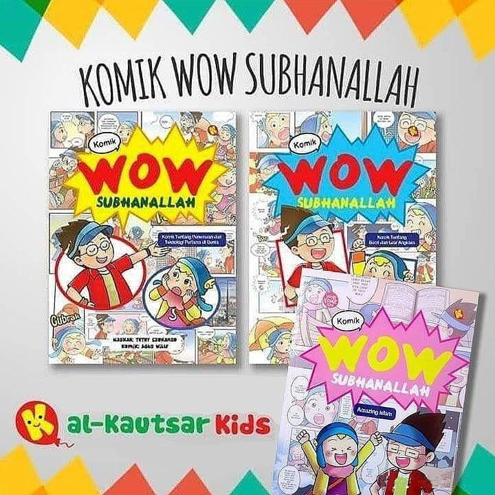 Paket Komik Anak Islam - Wow Subhanallah