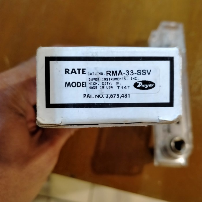 Pertukangan - Flow Meter Dwyer Rma-33-Ssv