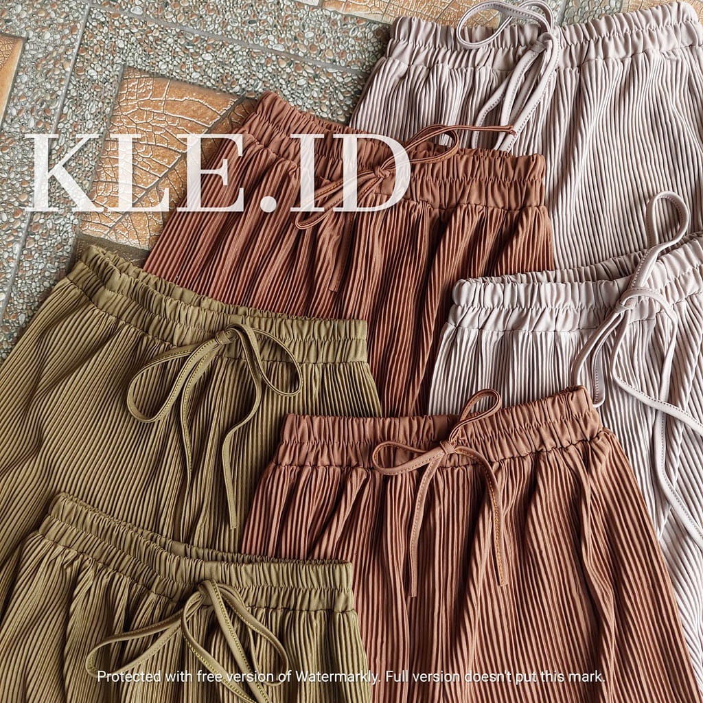 HYGET KULOT PLISKET LIDI-KULOT PLISKET GARIS PREMIUM