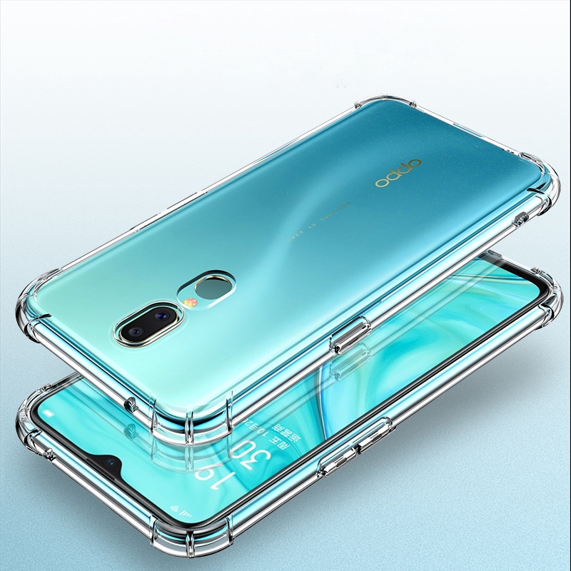 Simple Anti-crack Clear Airbag Case OPPO A5 A9 2020 A3S