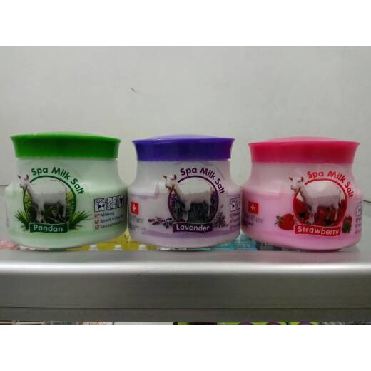 Asli Spa Milk Salt Dr-Pure Yogurt / Lulur Garam Dr Pure Spa Milk Murah.