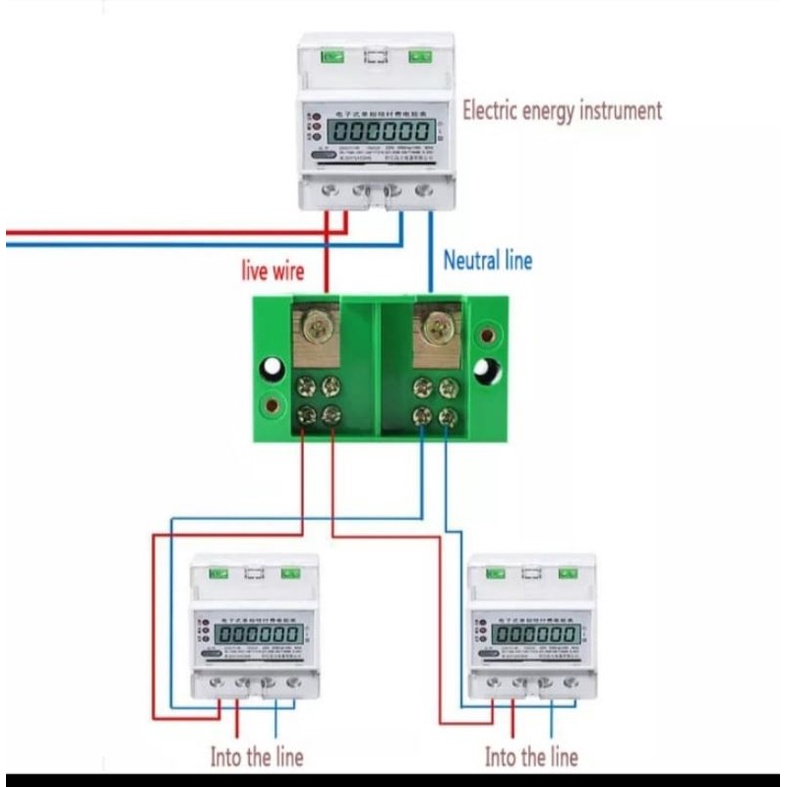 Terminal Junction Box 3 IN 3/6/9/12/15/18/21/24 Out Konektor Kabel Tegangan Tinggi Wire Connector Box
