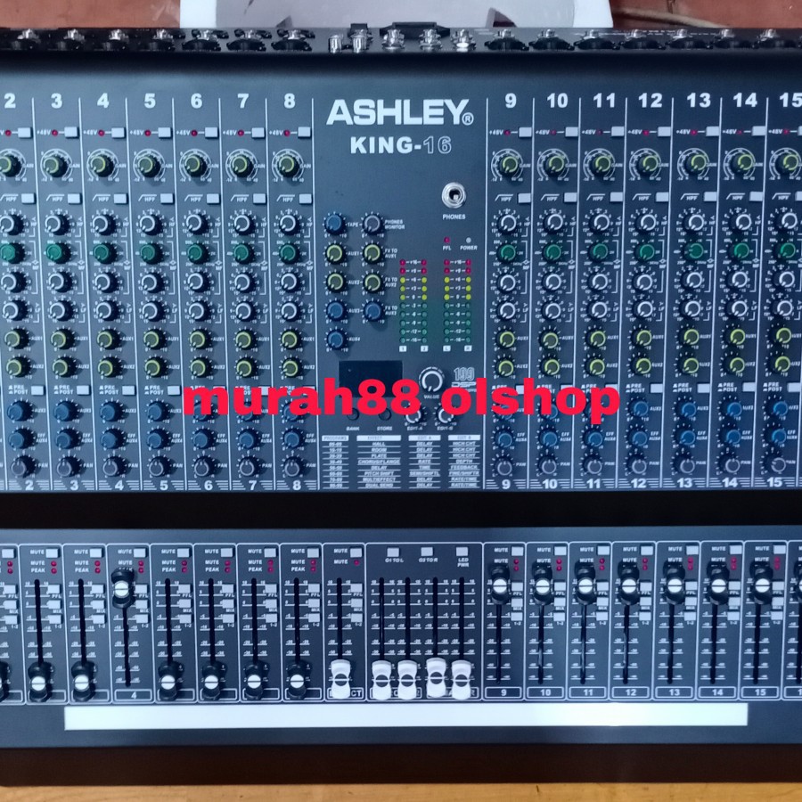 Mixer ASHLEY KING 16 / KING16 ORIGINAL 16 CHANNEL