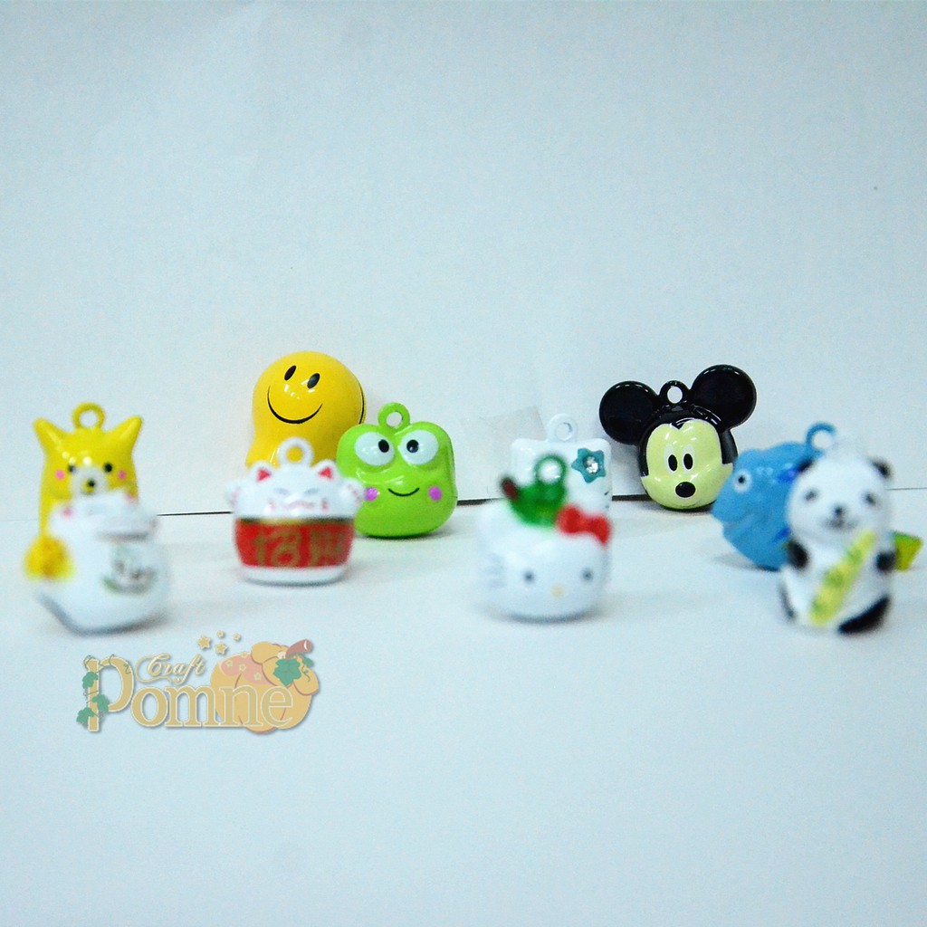 Key Chain Character cute / Gantungan Kunci mini dengan gambar Lucu