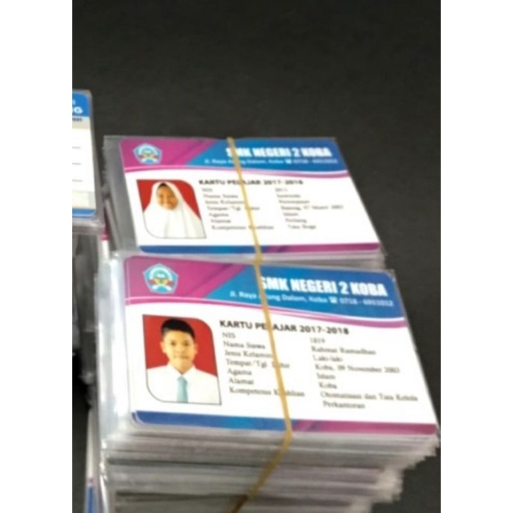 

cetak id card bisa dua sisi