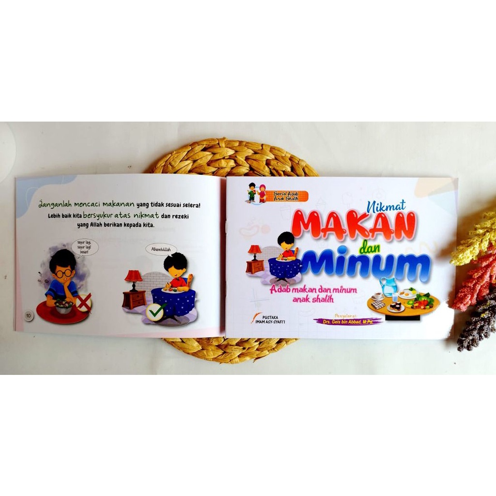 Serial Adab Anak Shalih: Nikmat Makan dan Minum