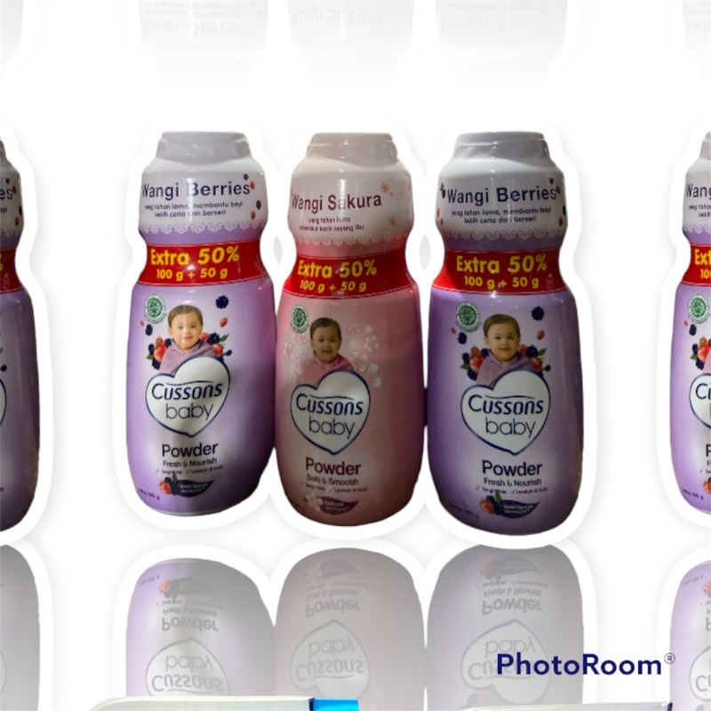 cusson baby powder 100g+50g