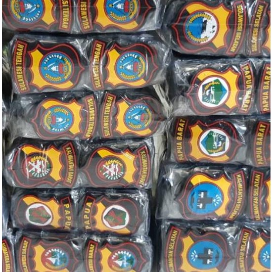 Terbaik Patch rubber,tempelan logo polda + tulisan polda | BIG SALE | New event | Splash