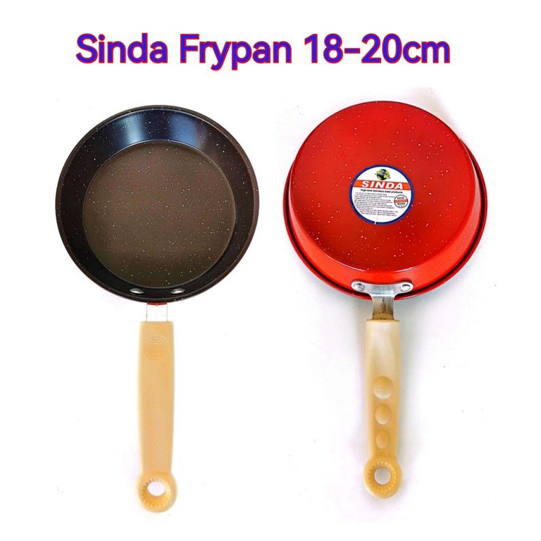 Sinda Fry Pan Datar 18/20cm Bulat 18cm