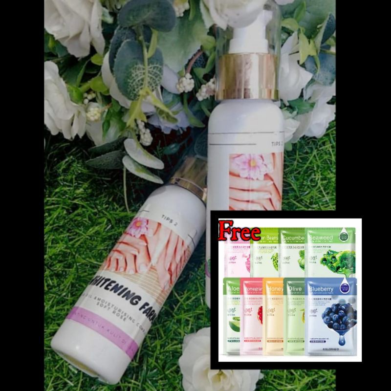 Lotion Pemutih | HB Whitening Farmasi BPOM [FREE MASKER WAJAH]