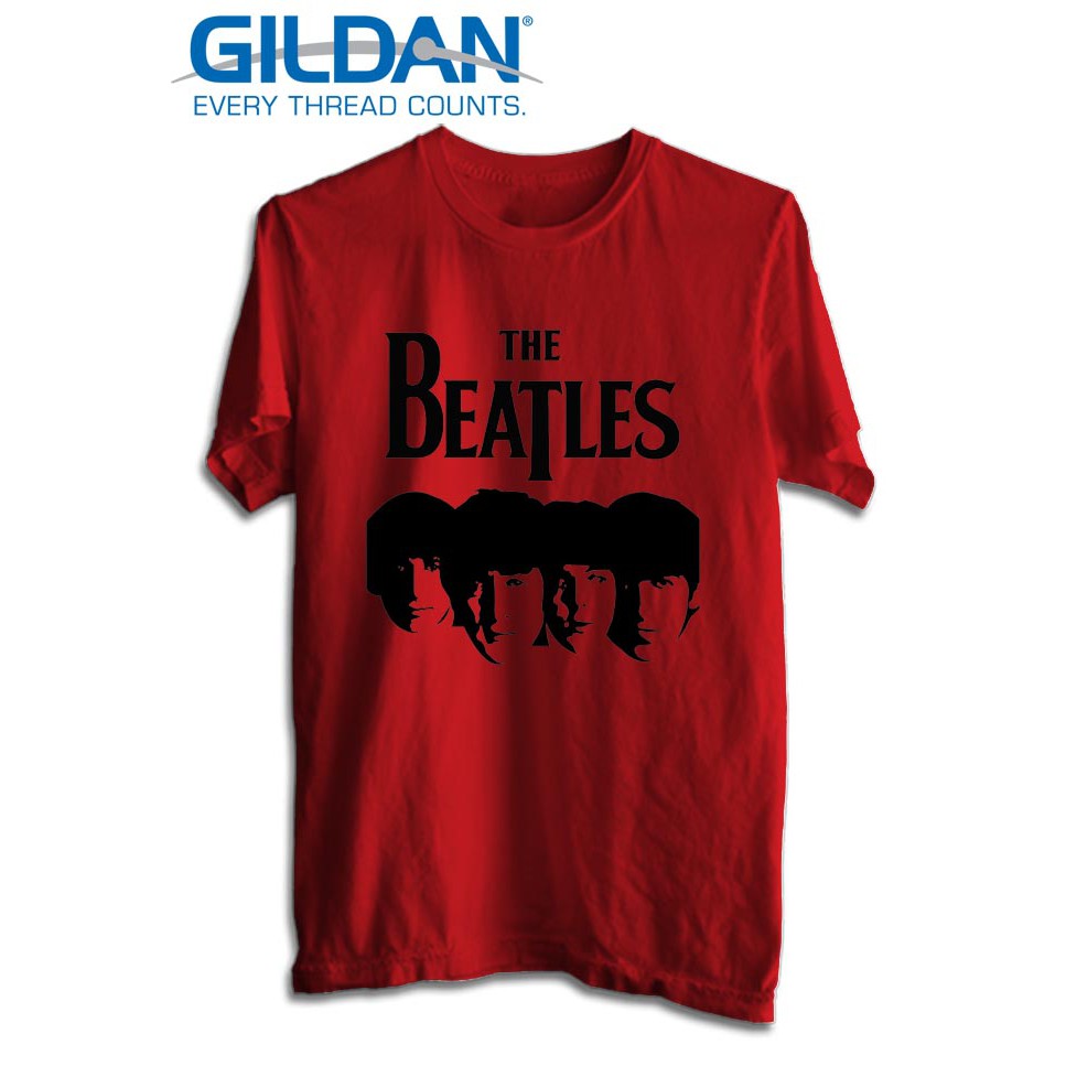KAOS BAND THE BEATLES TSHIRT ORIGINAL GILDAN SOFTSTYLE 16