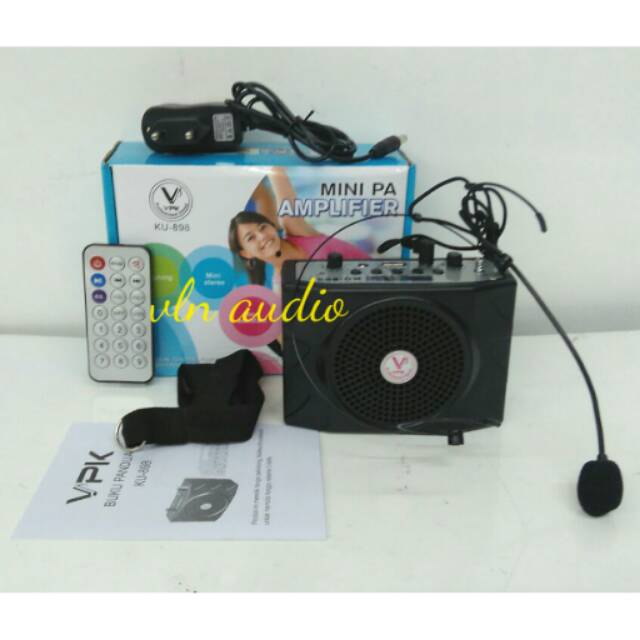 Mini PA amplifier VPK KU 898  KU898  ORIGINAL