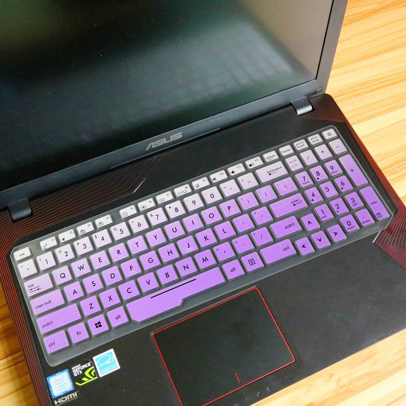 For 15.6inch ASUS ZX53VE FX53VD GL553V FX73vd Soft Ultra-thin Silicone Laptop Keyboard Cover Protector