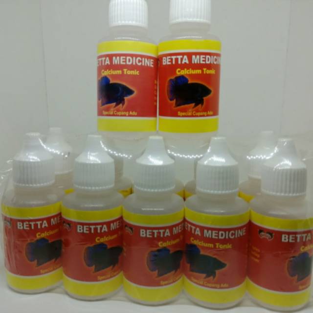 Betta medicine calcium tonic special cupang adu / obat ikan cupang adu