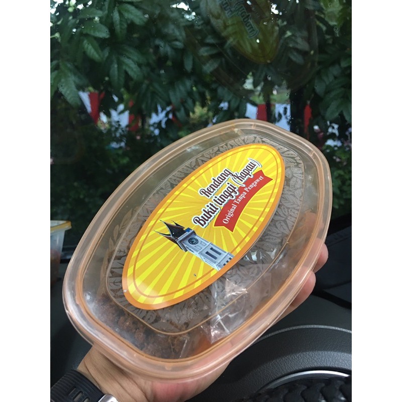 

Rendang Daging khas Kapau Bukittinggi 7 potong