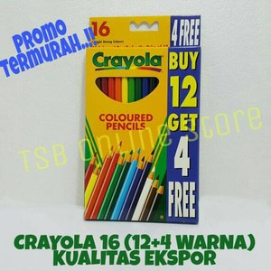 

CRAYOLA PENSIL WARNA 16 - PAKET EKONOMIS