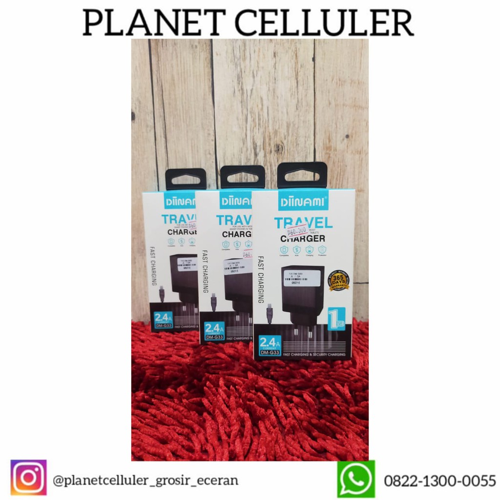 CHARGER DIINAMI DM G33 MICRO USB