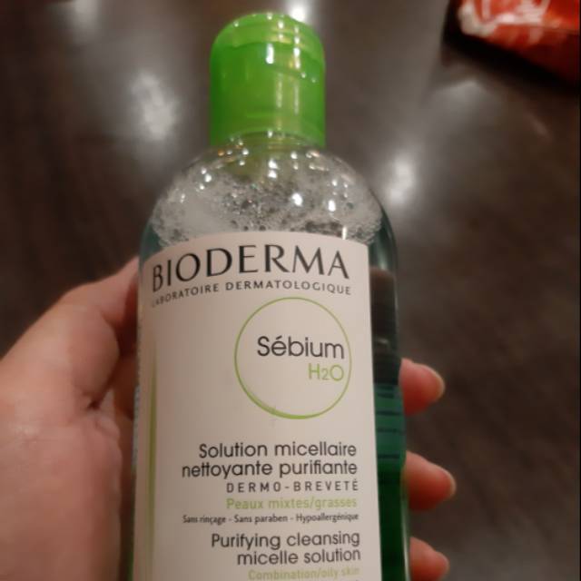 Bioderma sebium miccelar water