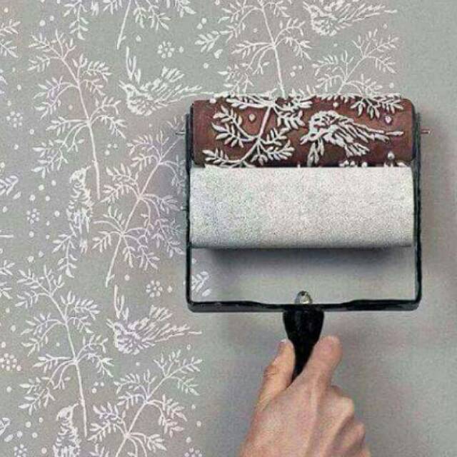 ROLL CAT MOTIF MURAH // ALAT PELUKIS DINDING // BUAT LEBARAN // ROLLCAT MOTIF