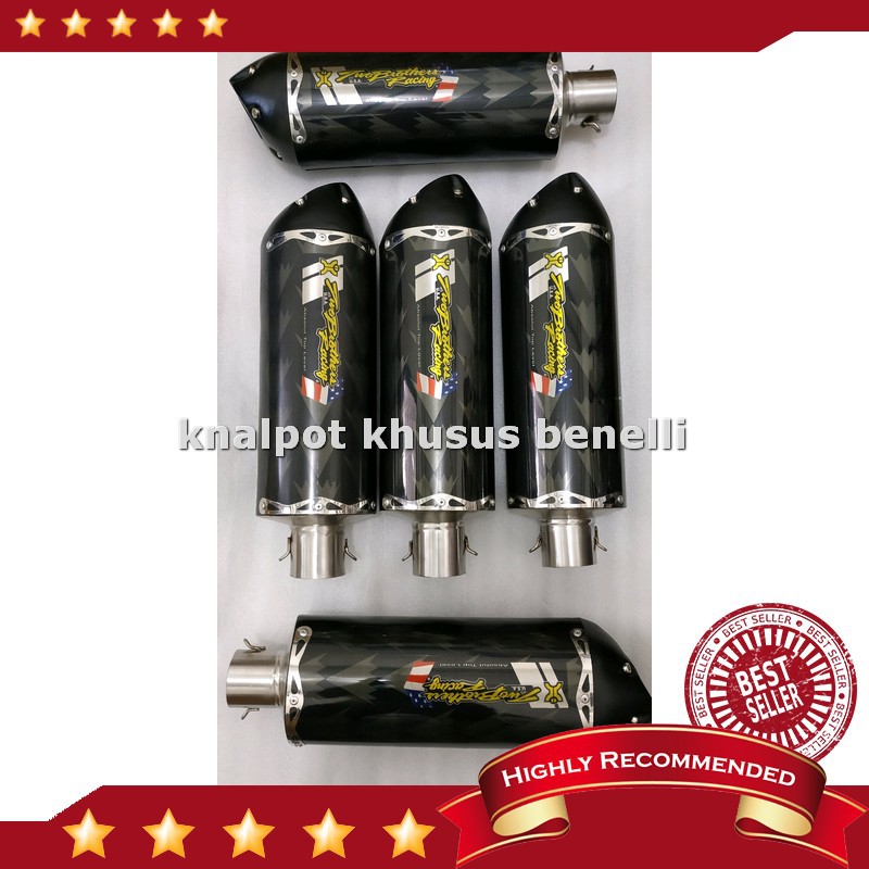 Murah silincer knalpot two brothers two brother ninja 250 r25 cbr 250 z250 mt25 benelli tnt