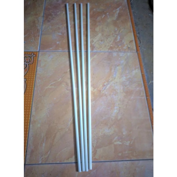 FIBER BAHAN JORAN BELUM DI BUBUT GLASS KAKU DIAMETER 8,5mm PANJANG 70cm