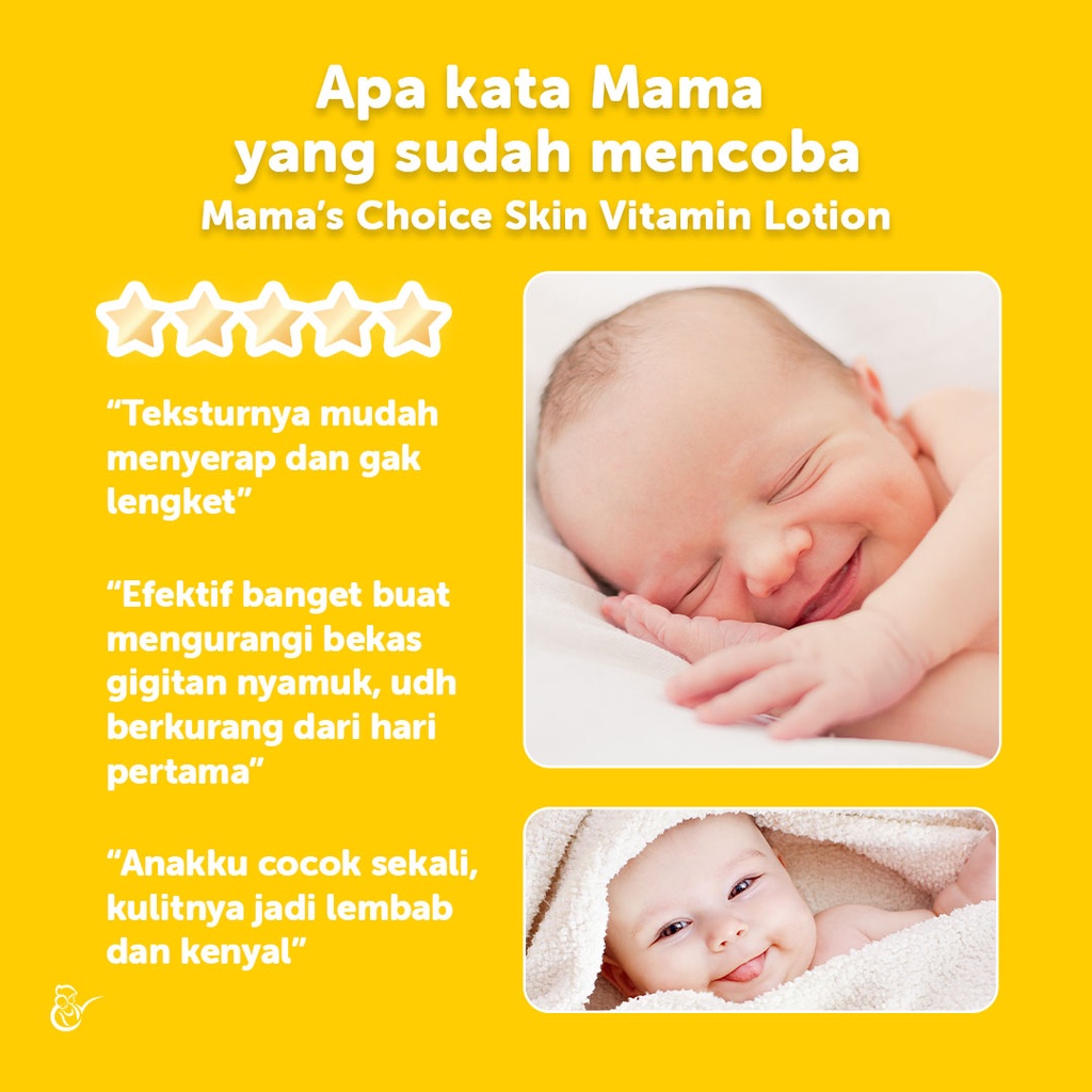 Lotion Bayi - Baby Skin Vitamin Lotion Mama's Choice n