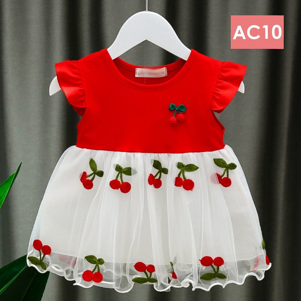 LAPAGO - Dress Gaun Anak Bayi Perempuan Import Motif Elegan Cantik Lucu 2021 usia 6 bulan - 3 tahun-AC10