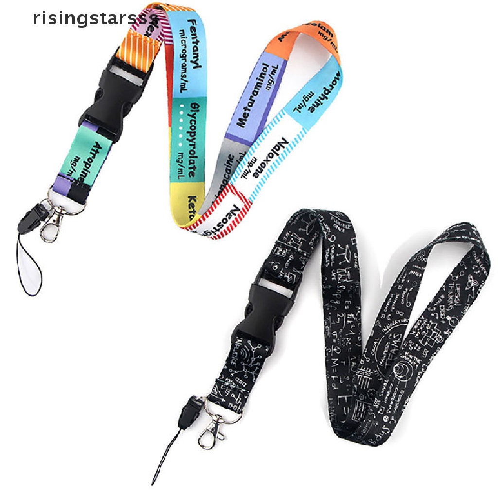 Rsid Span-new Tali Lanyard Gantungan Kunci Seri Medis ICU Untuk Dokter