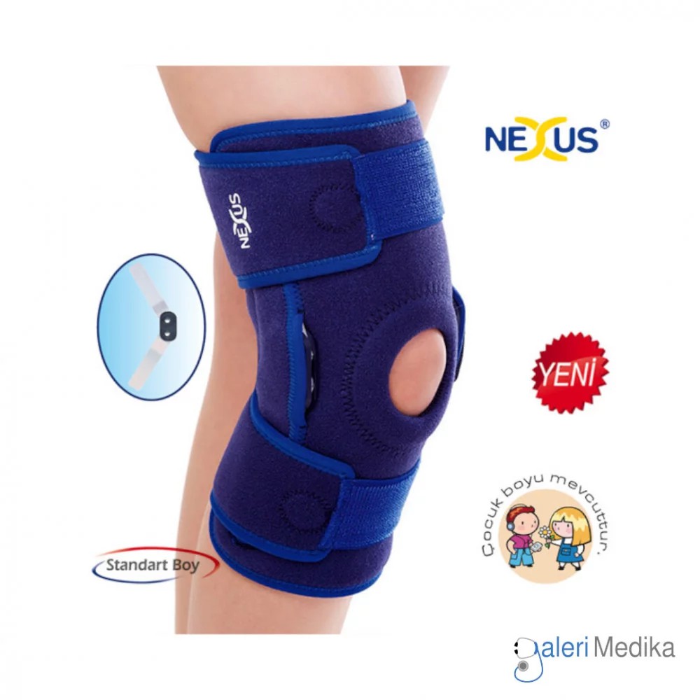 Variteks 894 Hinged Stabilizing Knee Brace Dengan Dua Pelat Aluminium