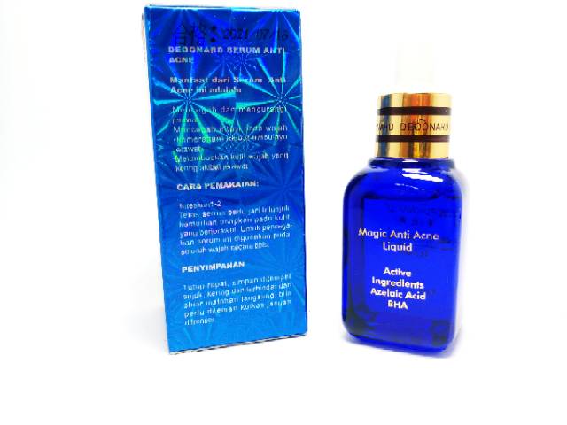 SERUM DEOONARD BIRU ANTI ACNE ORIGINAL 100%