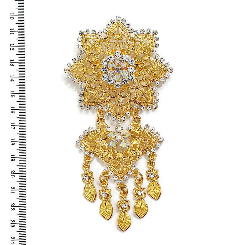 Bros Kebaya Flowie Satuan/Aksesoris kebaya modern / Bros kebaya modern kekinian-4