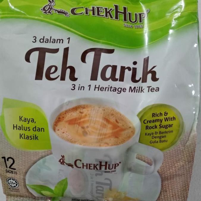 

Teh-Bubuk- Chekhup 3 in 1 teh tarik/heritage milk tea -Dijamin-Halal.