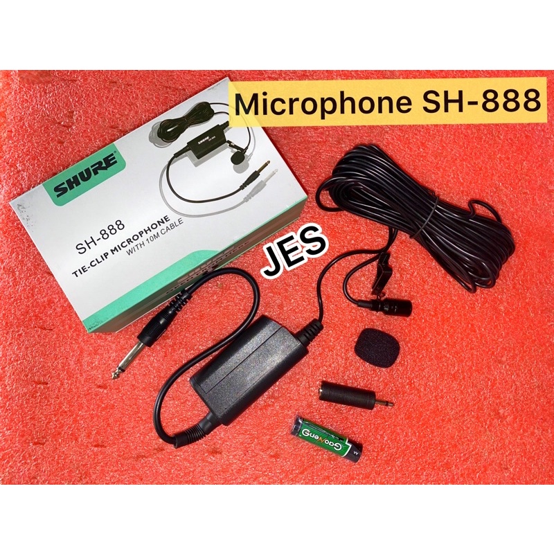 MICROPHONE CLIP / MIC IMAM JEPIT SHURE SH-888