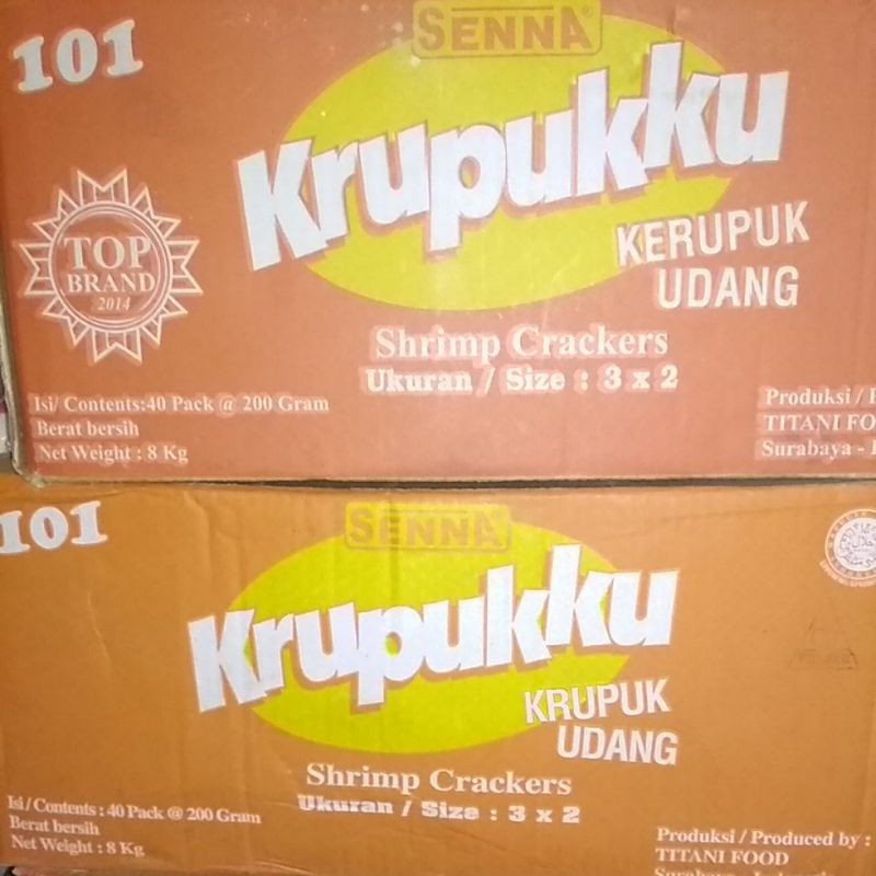 

Krupukku Senna 1 KARTON / DUS