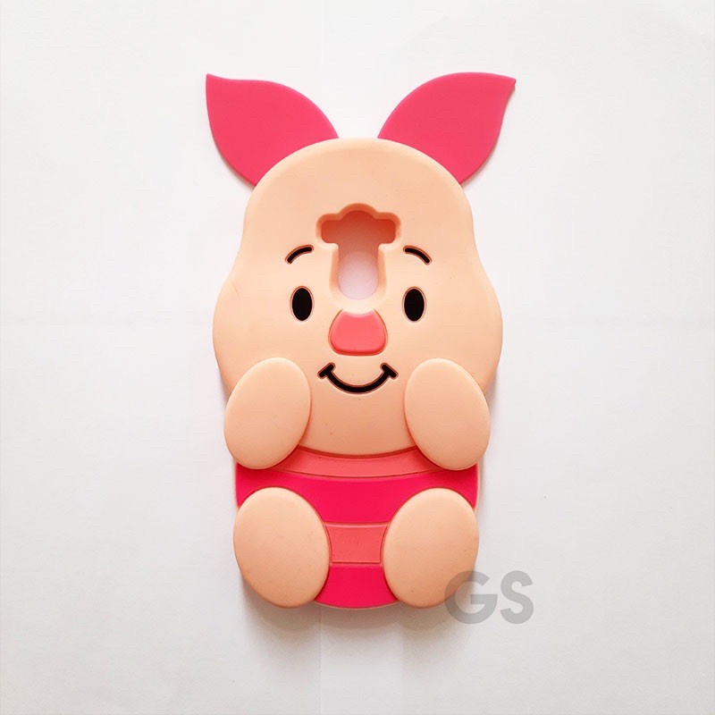 Silikon 3D karakter REDMI 4 PRIME  softcase boneka karakter lucu / silikon tebal karakter lucu / case anak anak warna biru / pelindung hp