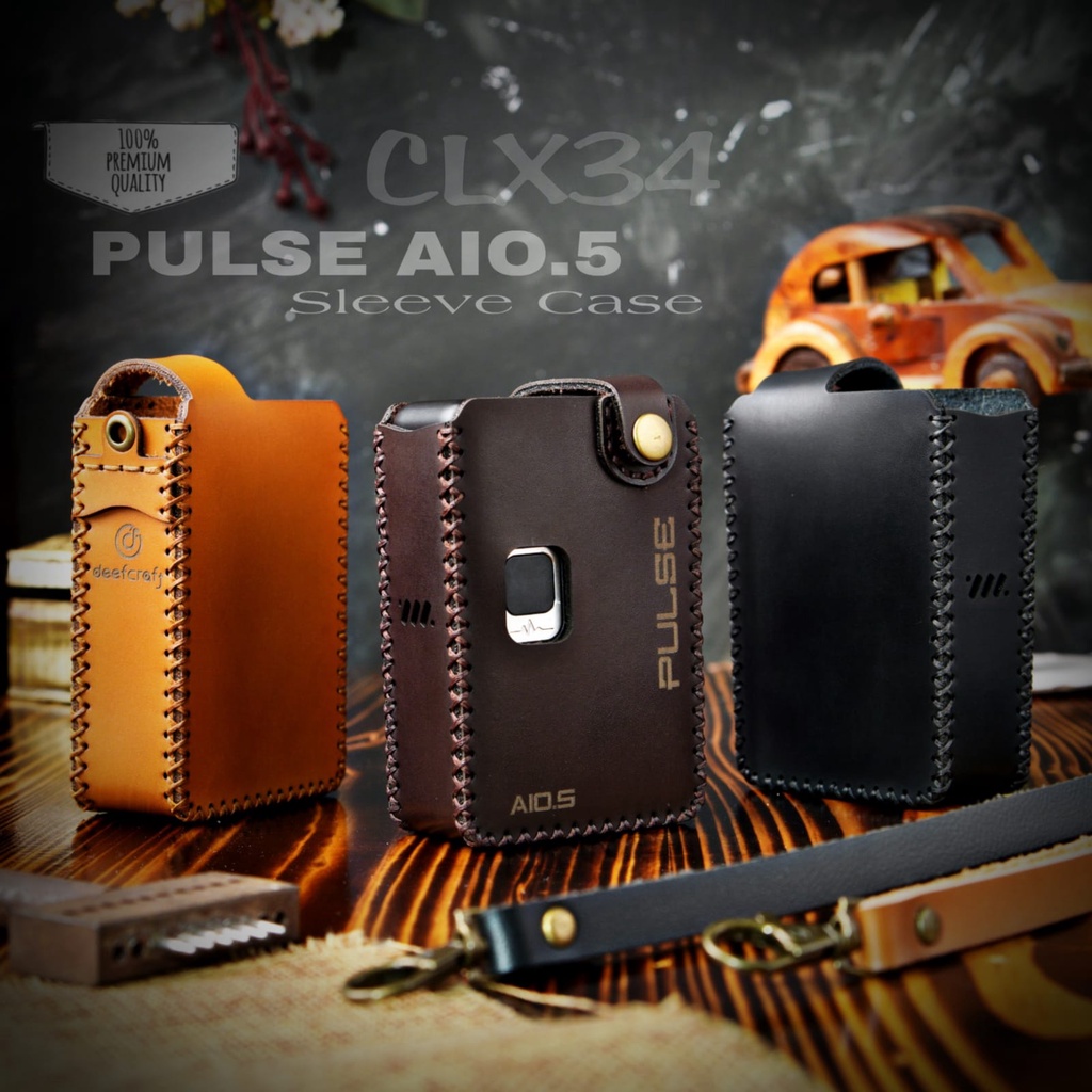 Free Lanyard Premium sleeve case pulse (a i o 5) leather case