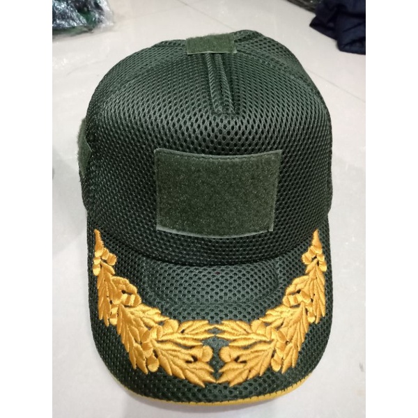 topi jaring pamen velcro topi jaring padi kapas