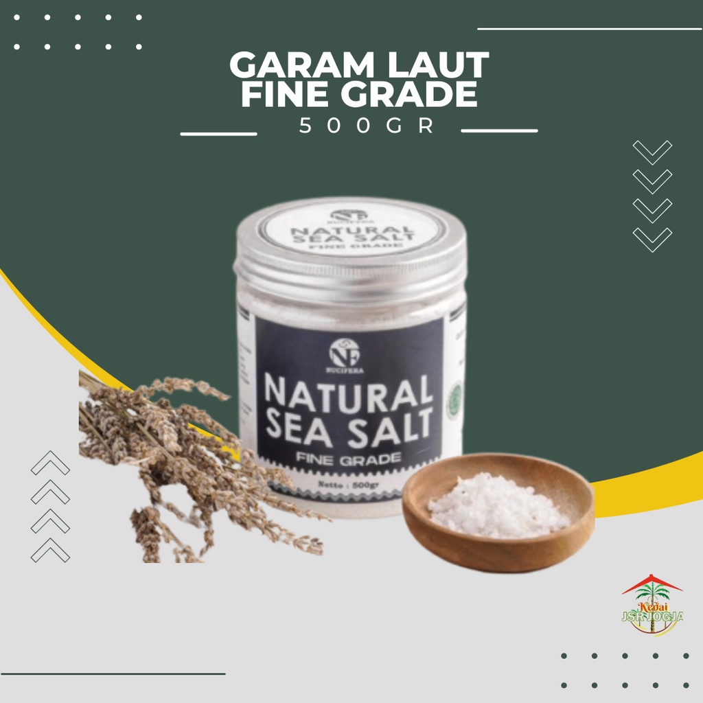 Garam Laut -Natural Sea Salt Fine Grade