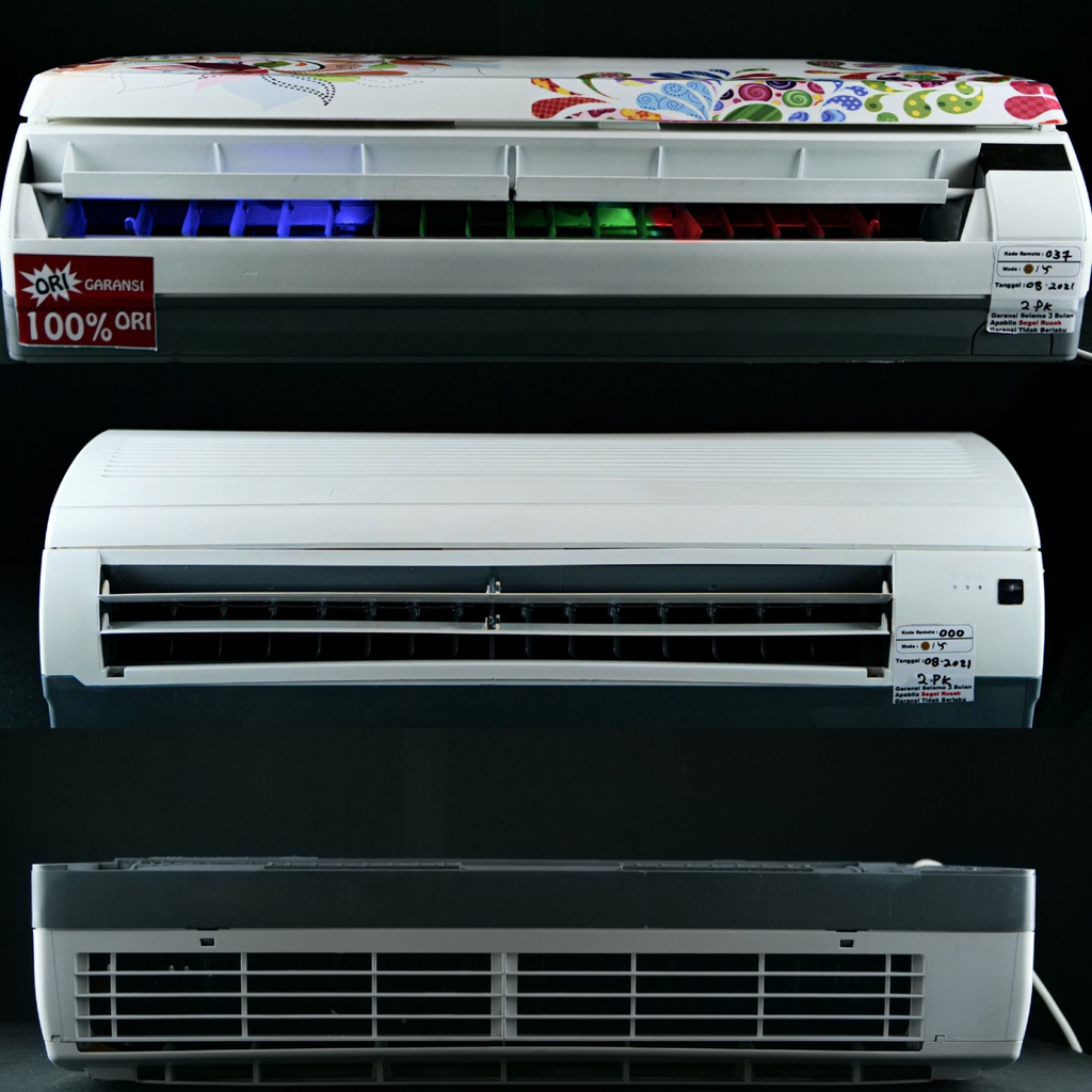 Kipas angin model ac sudah pakai remot 2pk