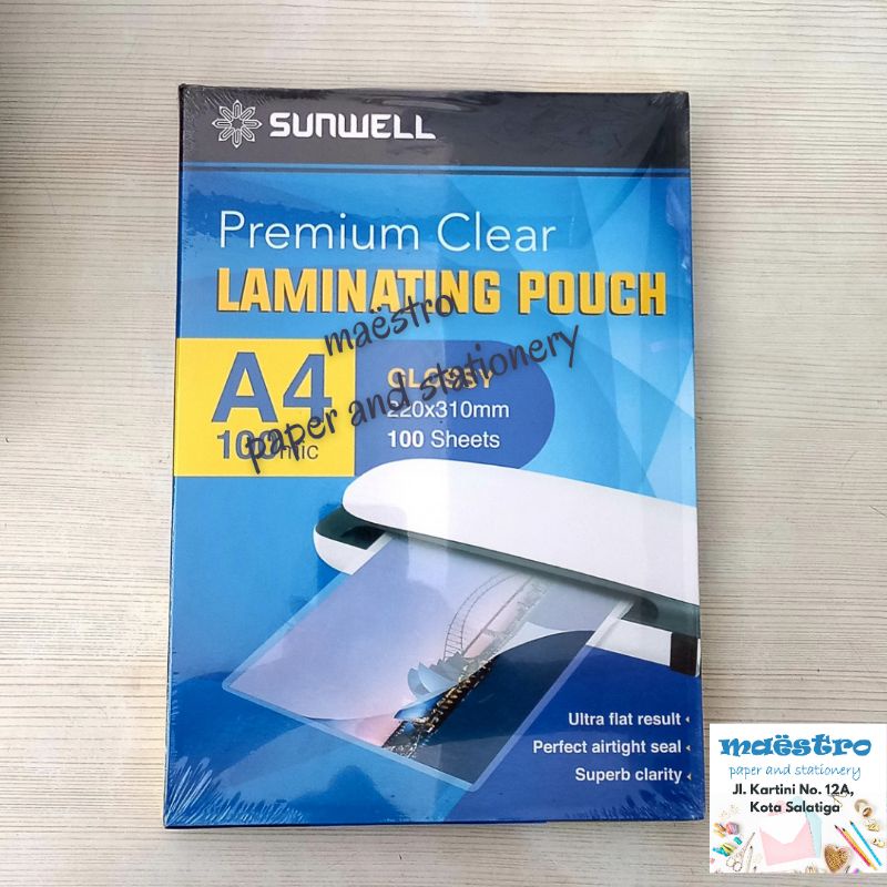 

Plastik Laminating A4 - 100 Micron