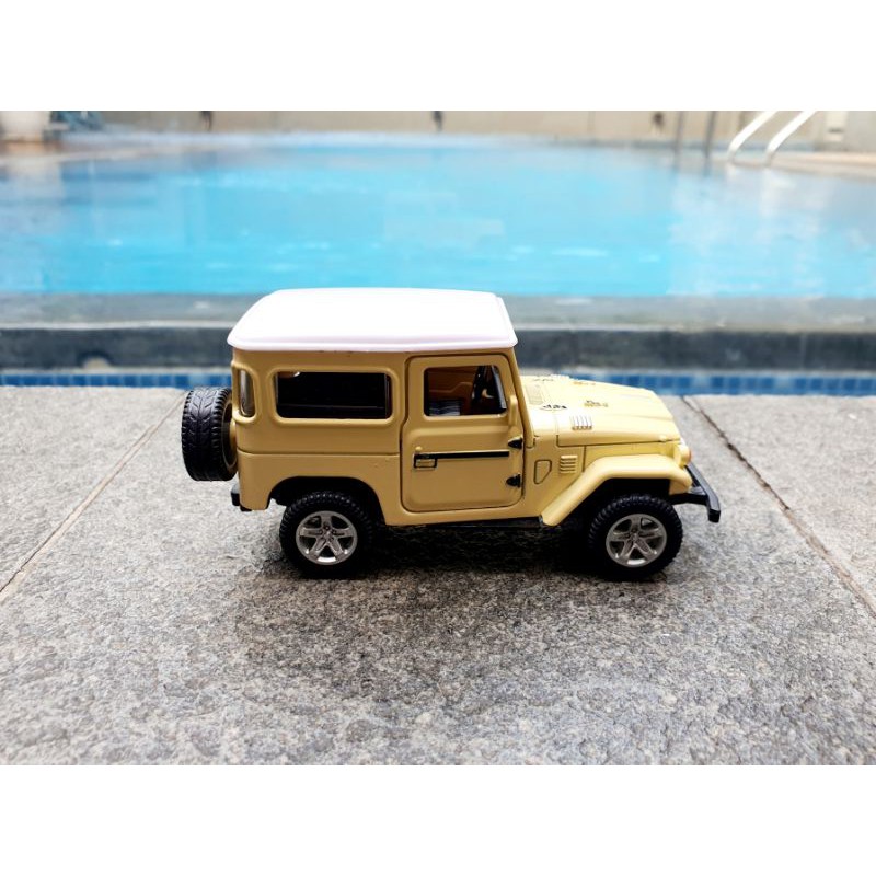 DIECAST Mobil Jeep Miniatur Mobil Jip Hardtop Mainan Pajangan