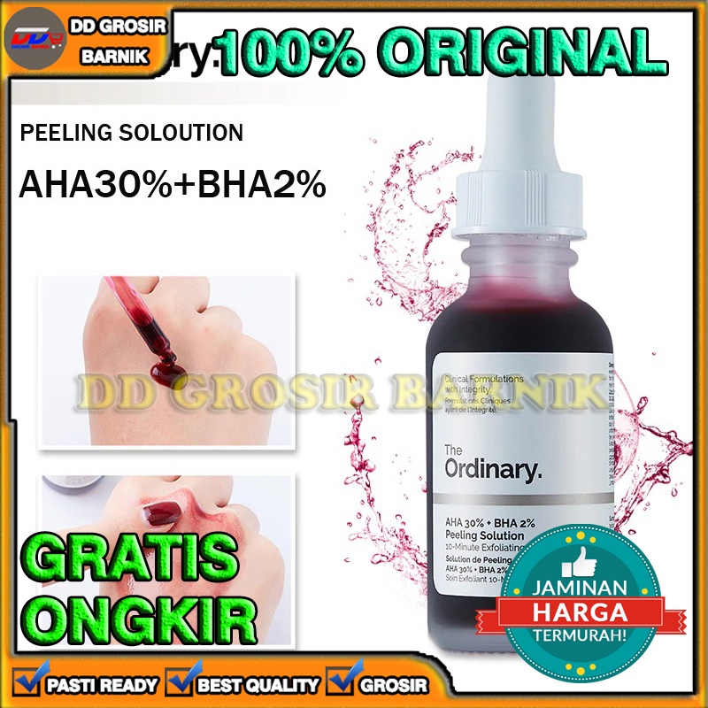 [DGB] THE ORDINARY 30ML AHA 30% + BHA 2% PEELING SOLUTION ORIGINAL CANADA ORI