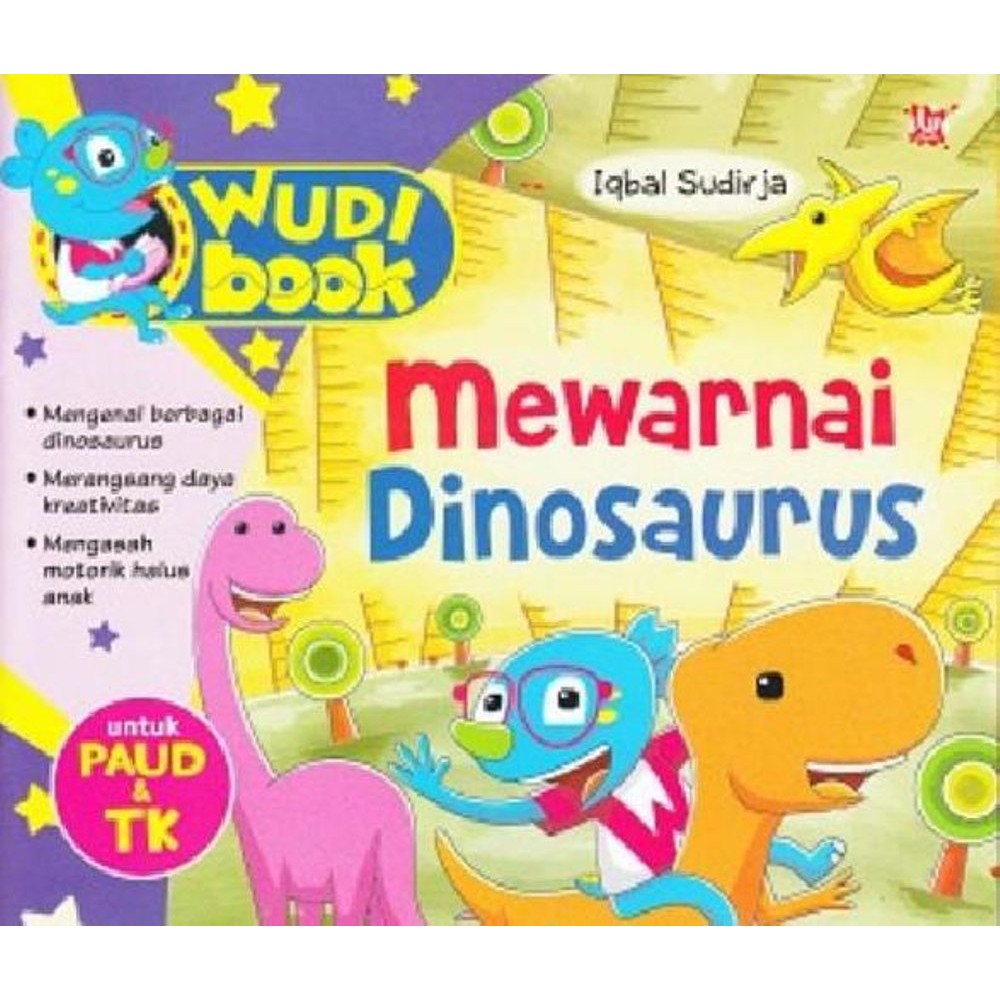 Wudi Book : Mewarnai Dinosaurus