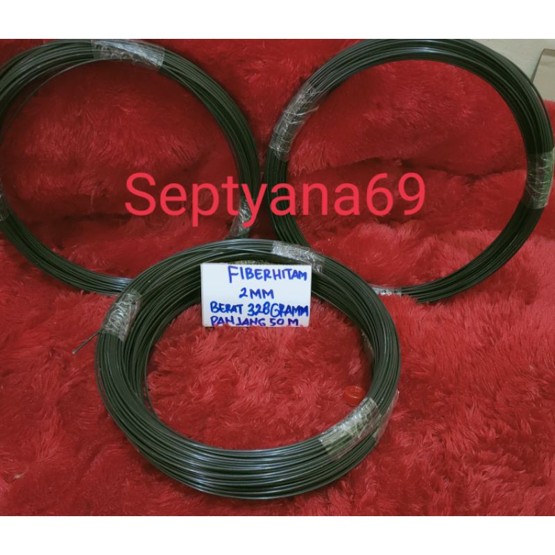 Ruji Jeruji Fiber Ukuran 2 mm Hitam