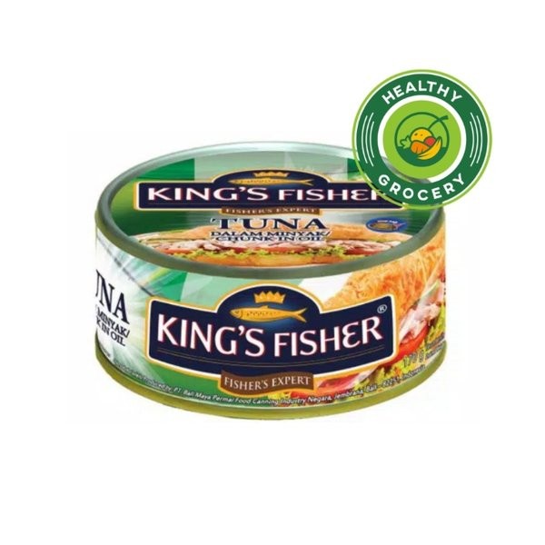 

f0fjhubfe00 King'S Fisher Tuna Chunk In Oil 170Gr Tuna Dalam Minyak Nabati DsGk